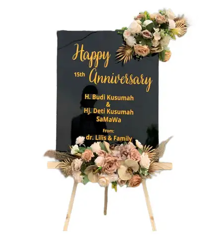 Papan Bunga Akrilik Setrorejo