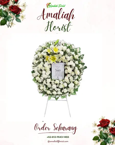 Krans Bunga Duka Setrorejo